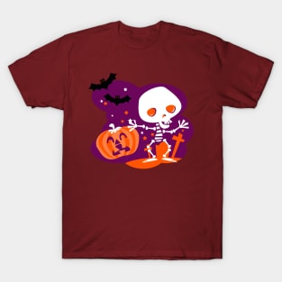 scary skeleton T-Shirt